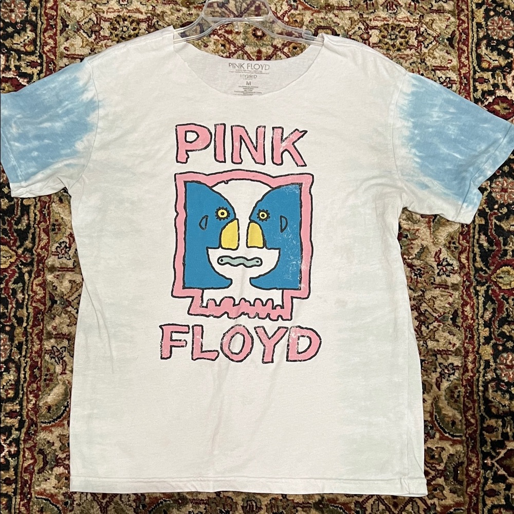 Hybrid Apparel Pink Floyd Vintage Look T-Shirt The Division Bell Graphic Size M